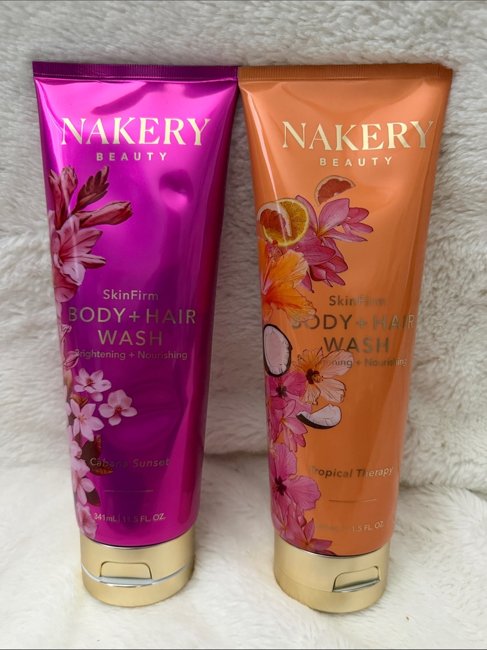 Nakery Beauty SkinFirm Body + Hair Wash Bundle!